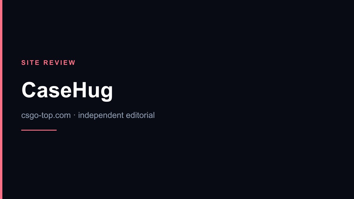 CaseHug review — CSGO Top editorial cover