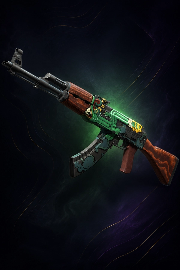 AK-47 Fire Serpent in CS2