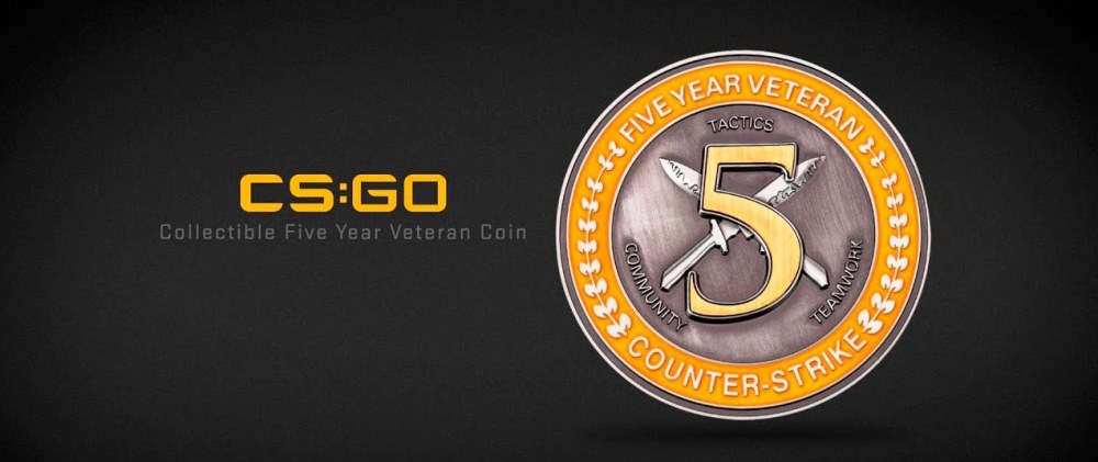 medal for 5 years in CSGO