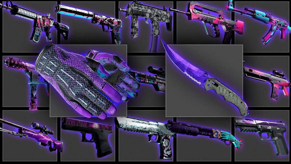 Change the skin on your weapon in CSGO