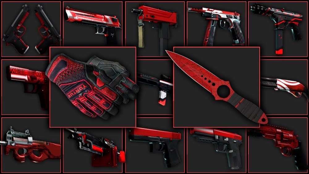 Skin on your weapon in CSGO