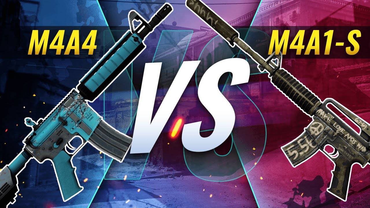 M4A1-S vs M4A4